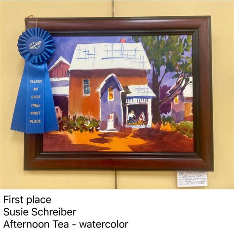 Villages Art League artist of the month Julie McGlone is fully .